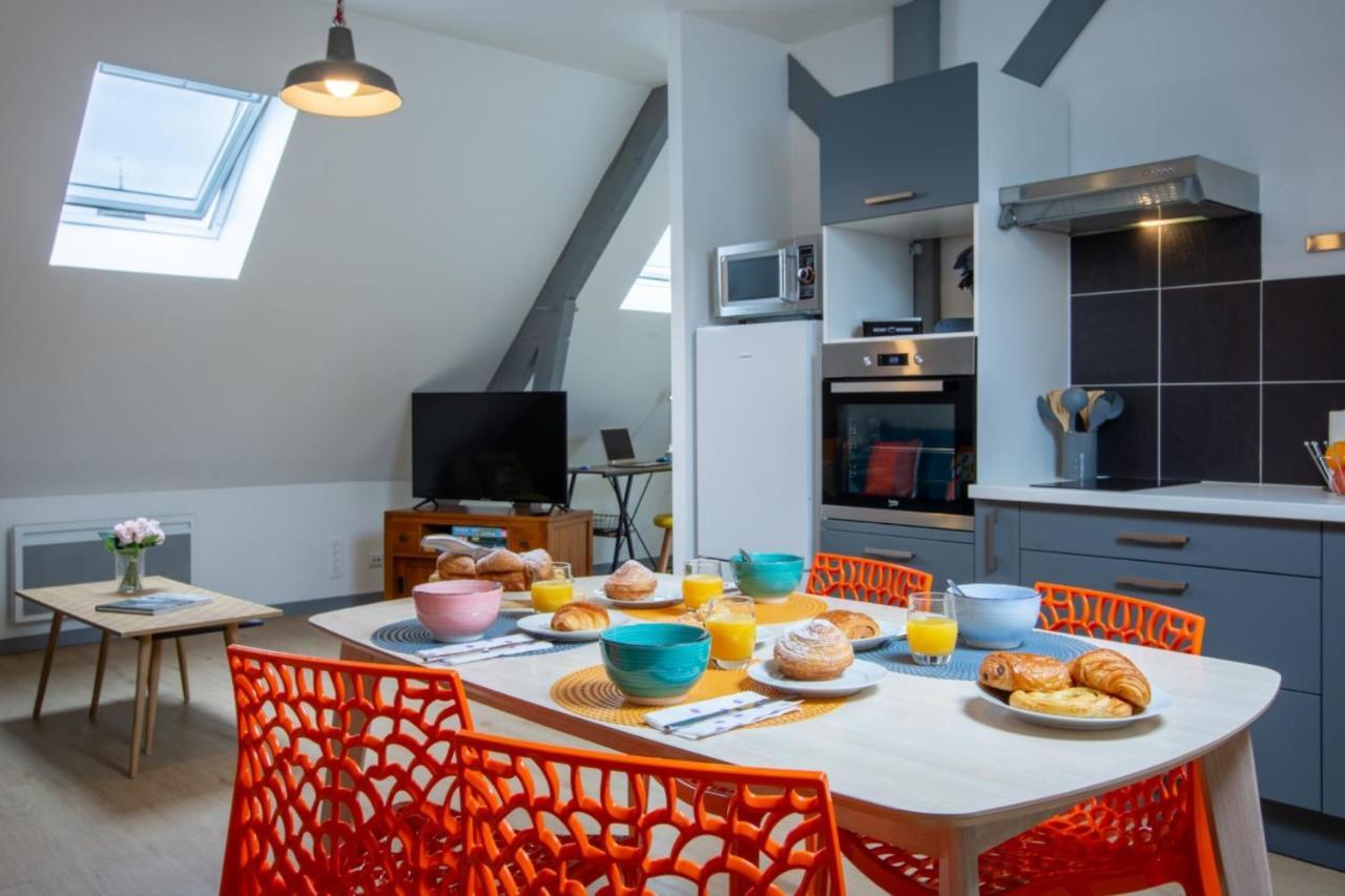 Superlogis - Sous Les Toits - T2- 3Etoiles - Blois-Hypercentre 1 Chambre 4 Personnes Kültér fotó